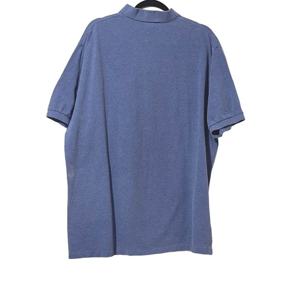 Polo by Ralph Lauren men's sz XXL blue short sleeve embroidered polo shirt FLAW - Picture 4 of 10